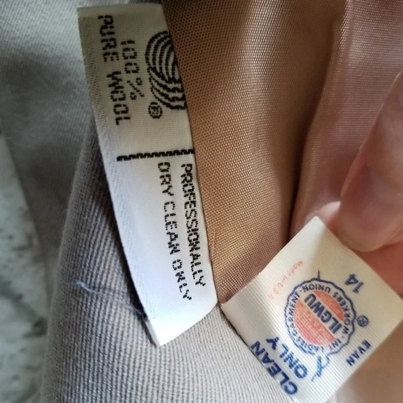 Vintage Neiman Marcus Evan Picone 100% Woo… - Picture 8 of 8